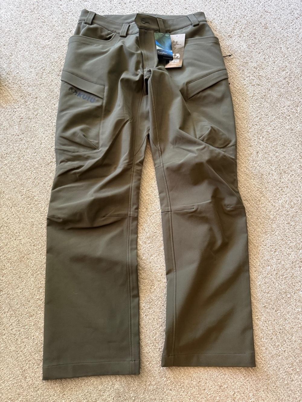 KUIU Men's Olive Tactical Cargo Pants